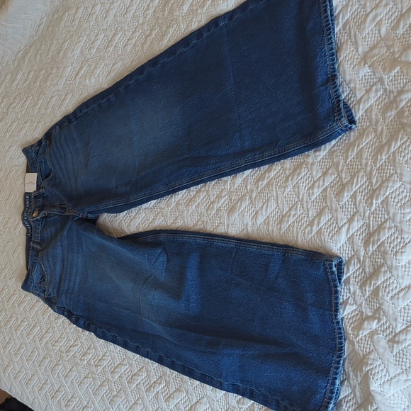 American Eagle Strigid Ultra Wide Leg Jeans - Picture 2 of 5